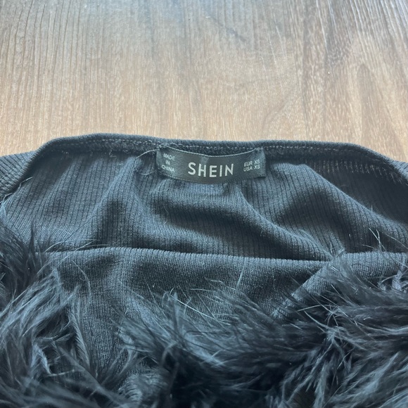 Black Shein Tube Top - Picture 3 of 4